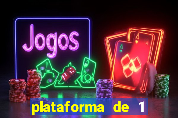 plataforma de 1 real fortune tiger